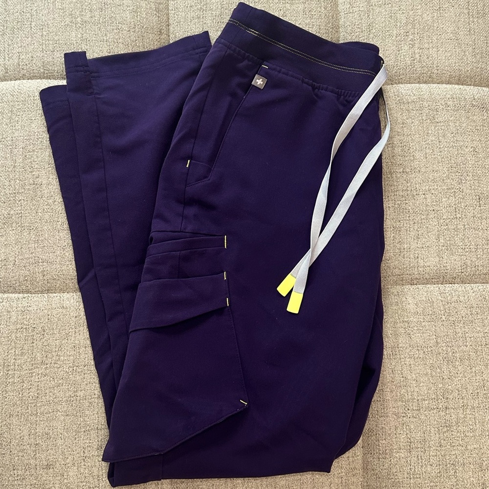 Purple FIGS technical collection pants💜